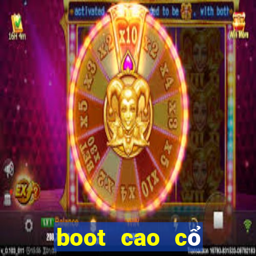 boot cao cổ đế bệt