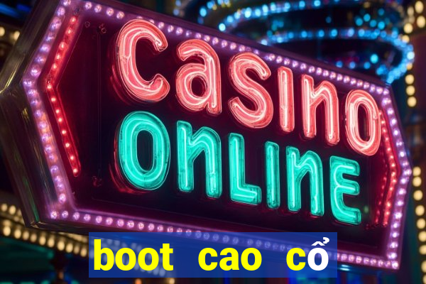 boot cao cổ đế bệt