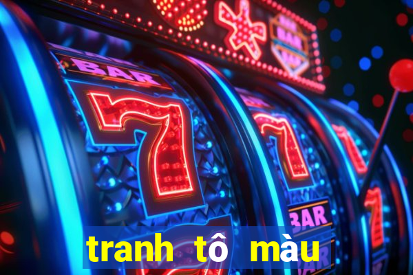 tranh tô màu gacha club ngầu