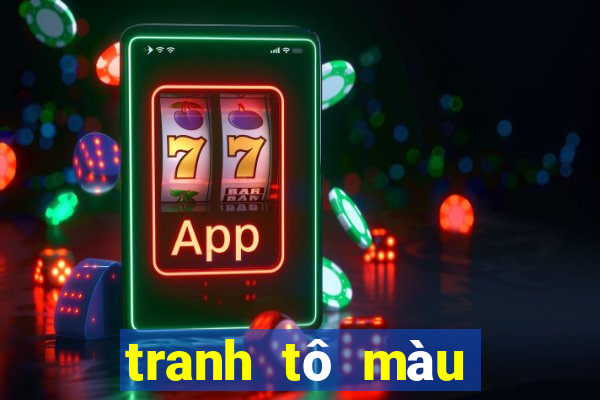 tranh tô màu gacha club ngầu