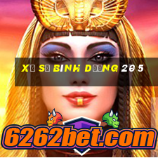 xổ số bình dương 20 5