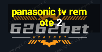 panasonic tv remote 2