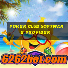 poker club software provider