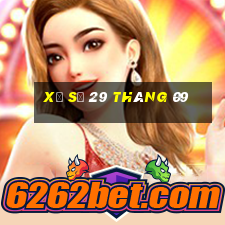 xổ số 29 tháng 09