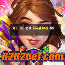 xổ số 29 tháng 09