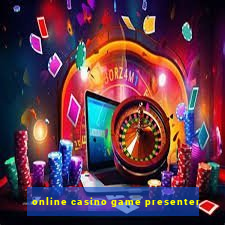 online casino game presenter