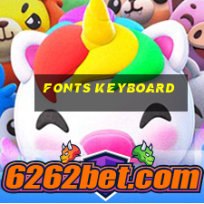 fonts keyboard