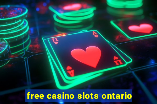 free casino slots ontario