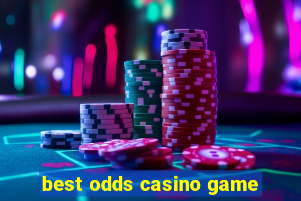 best odds casino game