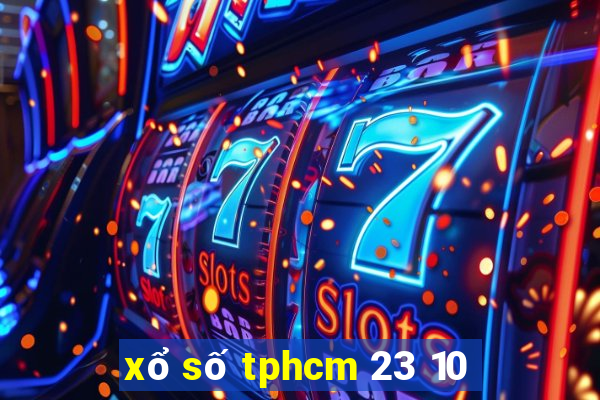 xổ số tphcm 23 10