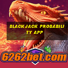 blackjack probability app