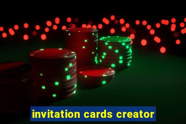 invitation cards creator