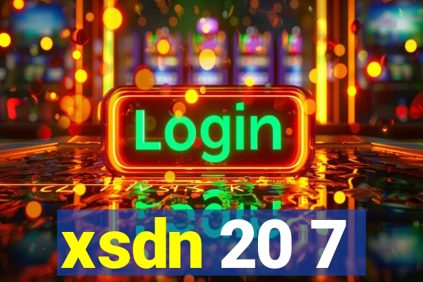 xsdn 20 7