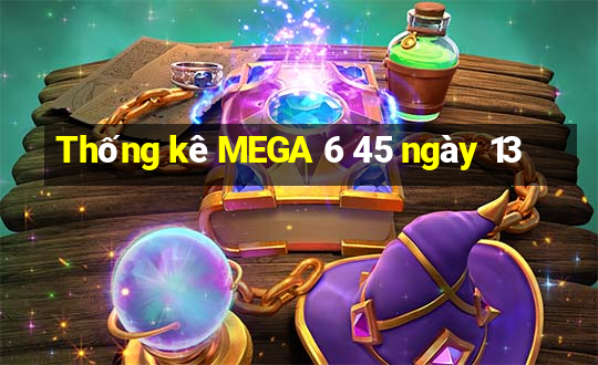 Thống kê MEGA 6 45 ngày 13