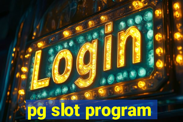 pg slot program