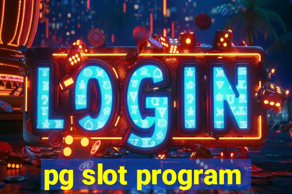 pg slot program