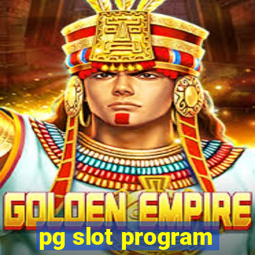 pg slot program