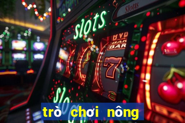 trò chơi nông trại trồng rau