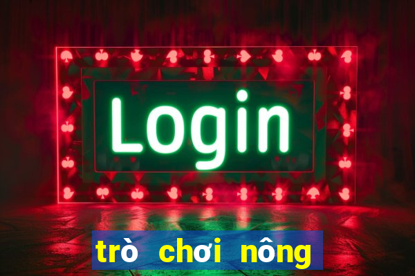 trò chơi nông trại trồng rau