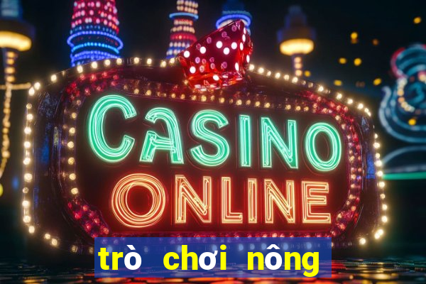 trò chơi nông trại trồng rau