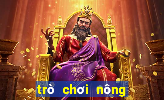 trò chơi nông trại trồng rau