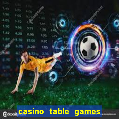 casino table games in ohio