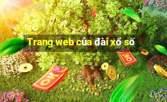 Trang web của đài xổ số