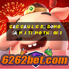 các câu lạc bộ bóng đá nổi tiếng thế giới