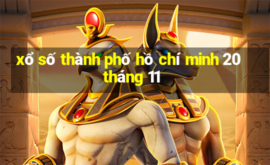 xổ số thành phố hồ chí minh 20 tháng 11