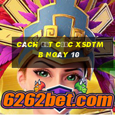 Cách đặt cược XSDTMB ngày 10