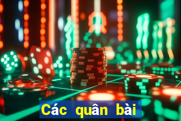 Các quân bài tương đối lớn