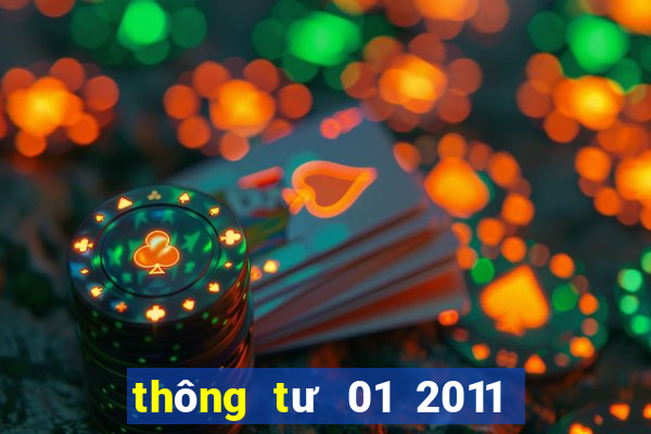 thông tư 01 2011 tt bnv