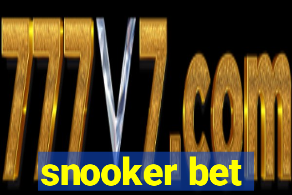 snooker bet