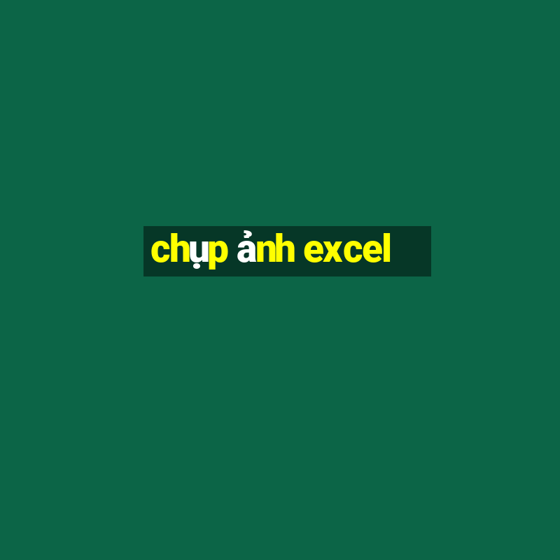 chụp ảnh excel