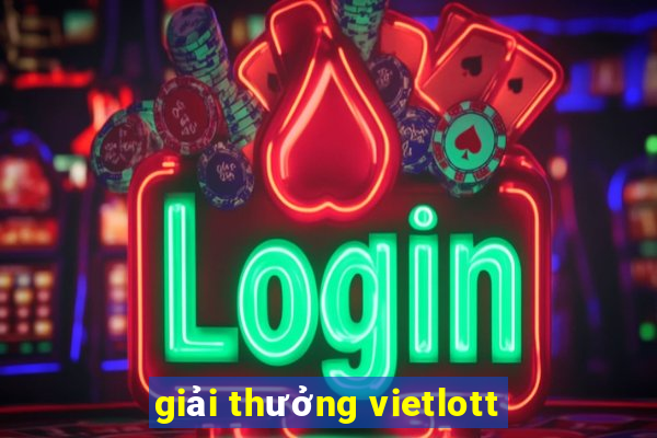 giải thưởng vietlott