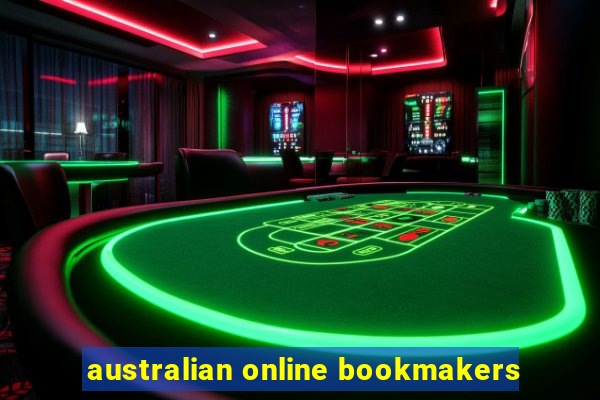 australian online bookmakers