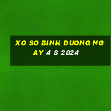 xo so binh duong ngay 4 8 2024