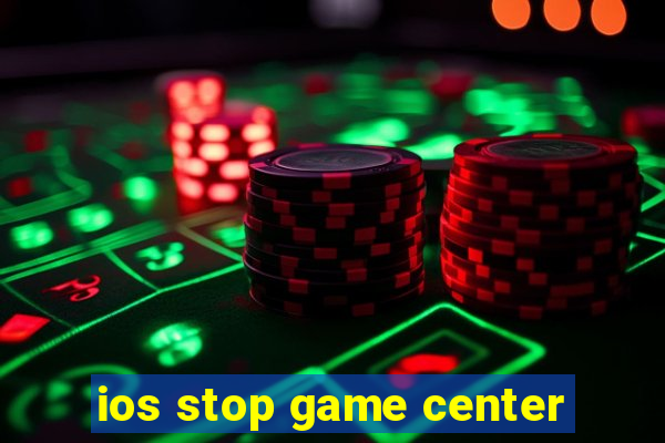 ios stop game center