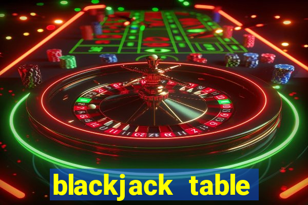 blackjack table game play