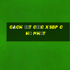 Cách đặt cược XSBP Chủ Nhật