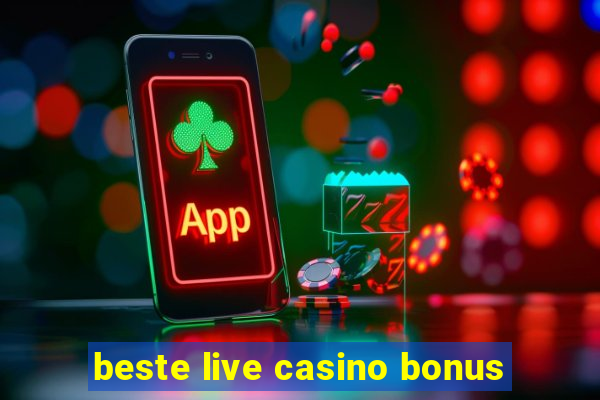 beste live casino bonus