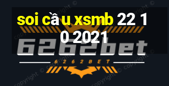 soi cầu xsmb 22 10 2021