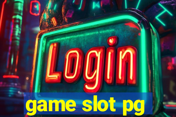 game slot pg