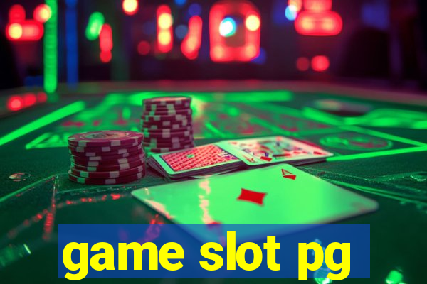 game slot pg