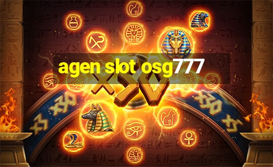 agen slot osg777