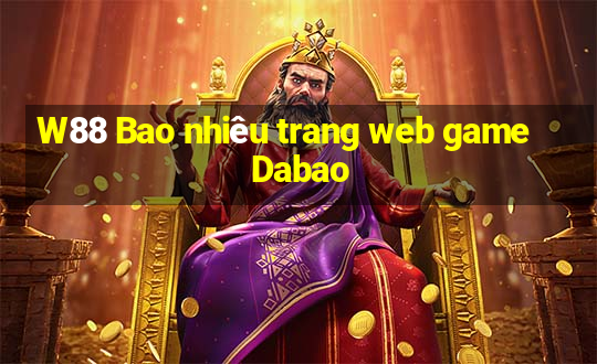 W88 Bao nhiêu trang web game Dabao