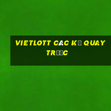 vietlott các kỳ quay trước