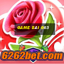 Game Bài G63