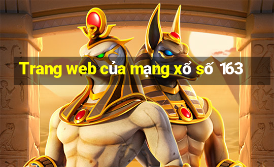 Trang web của mạng xổ số 163