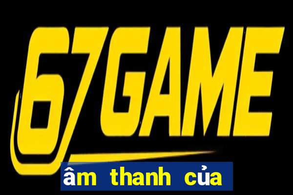 âm thanh của điện tử